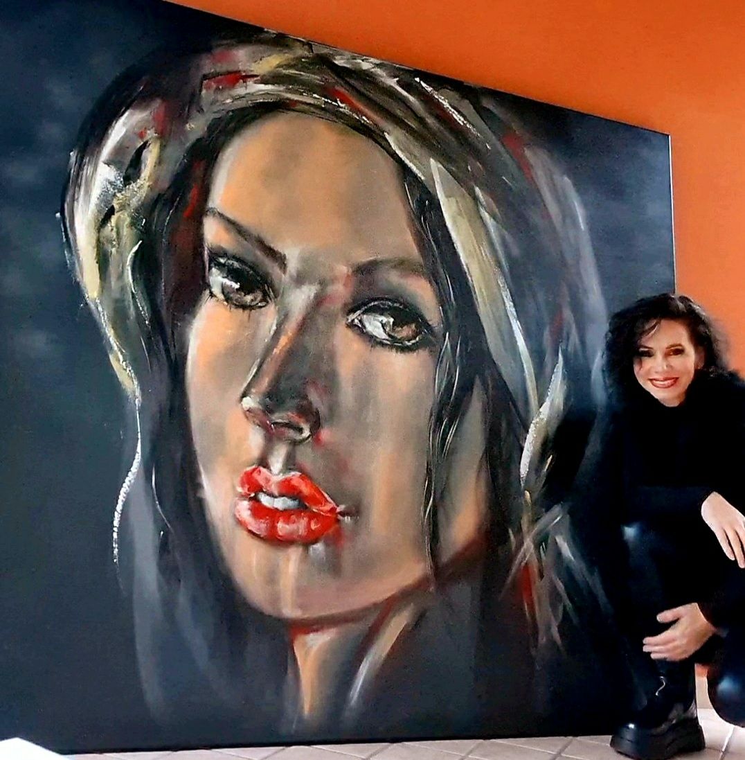 ArteDiAlina.com painting: Completely yours